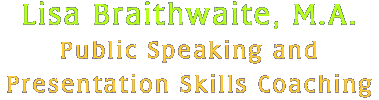 Public speaking coaching, presentation skills, PowerPoint design