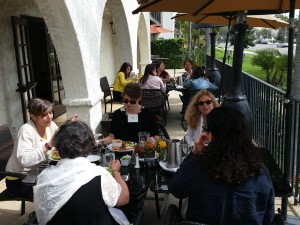 Lunch on the terrace