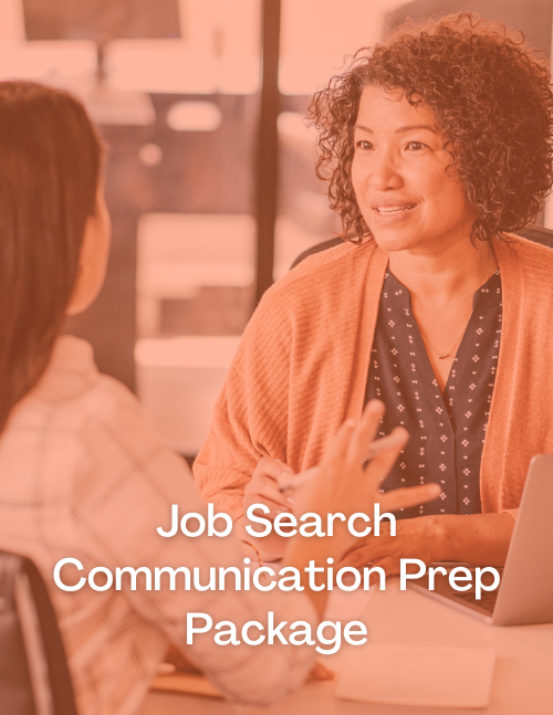 Job Search Communication Prep Package